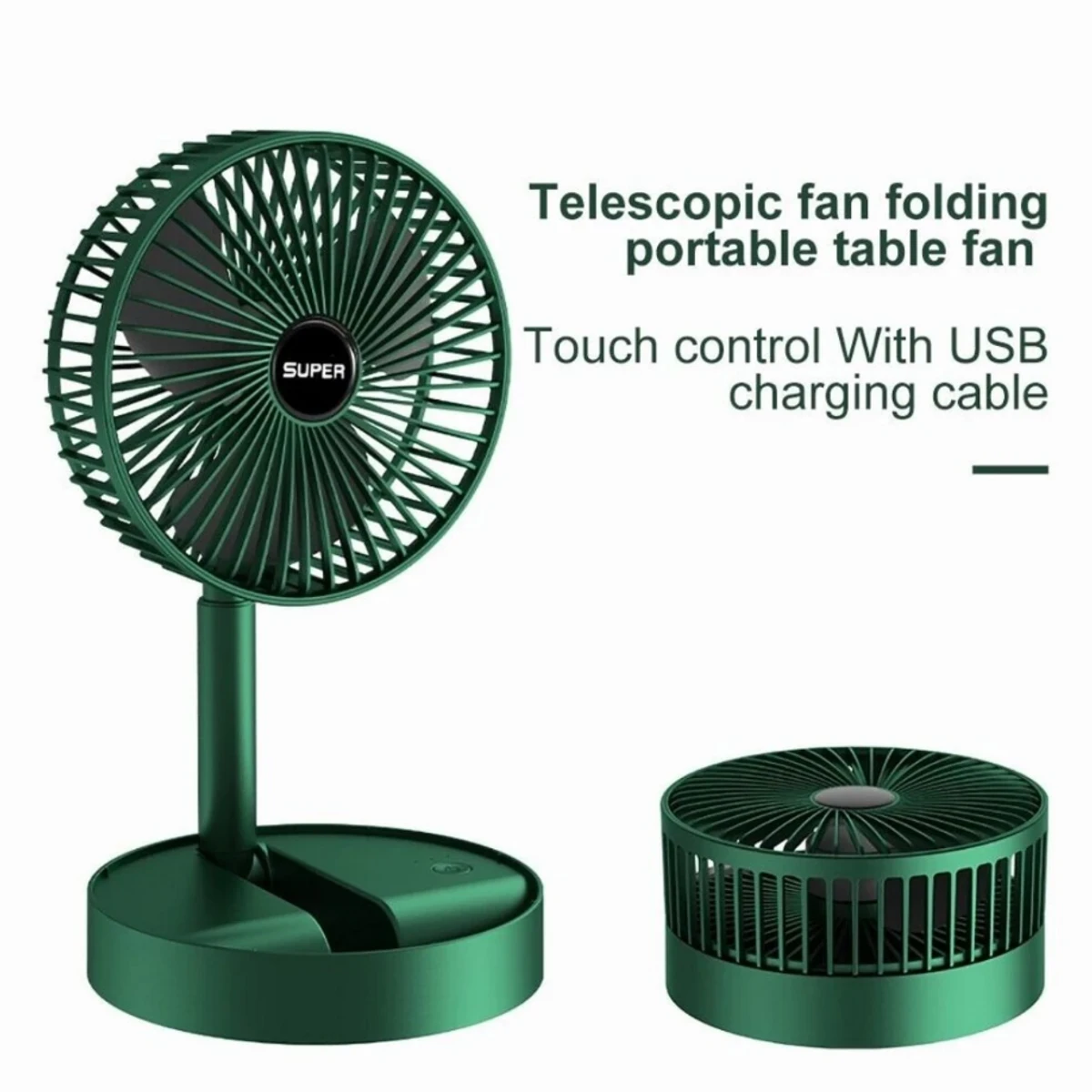 Rechargable Folding Fan